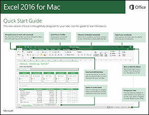 excel help for mac